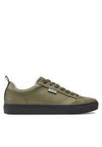 Hugo - HUGO Sneakersy Morrie 50536981 10266734 01 Khaki. Kolor: brązowy. Materiał: skóra #1