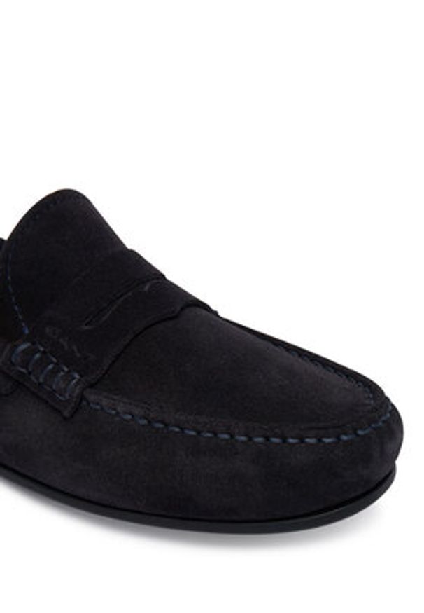 GANT - Gant Mokasyny 30573932 Granatowy. Kolor: niebieski. Materiał: zamsz, skóra
