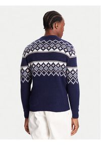 Guess Sweter M5BR61 Z4142 Granatowy Regular Fit. Kolor: niebieski. Materiał: syntetyk #5