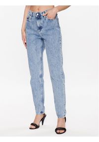 Calvin Klein Jeans Jeansy J20J221443 Niebieski Mom Fit. Kolor: niebieski