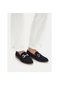 Loafersy Caprice. Kolor: niebieski #1