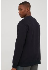 DC bluza męska kolor czarny gładka. Okazja: na co dzień. Kolor: czarny. Materiał: bawełna. Wzór: gładki. Styl: casual #3