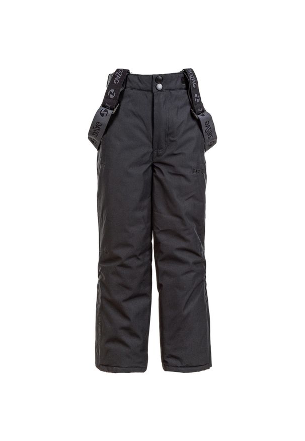 ZigZag - Dziewczęce spodnie narciarskie Zigzag Soho W-Pro 10000. Kolor: czarny. Sezon: zima. Sport: narciarstwo