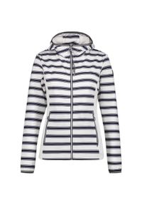 LUHTA - Hoodie Damska Luhta Ilvessalo. Typ kołnierza: kaptur. Kolor: niebieski, biały, wielokolorowy. Materiał: polar, materiał. Sezon: zima. Sport: narciarstwo #1