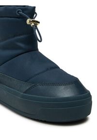 TOMMY HILFIGER - Tommy Hilfiger Śniegowce Flag Nylon Mini Snowboot FW0FW08334 Granatowy. Kolor: niebieski. Materiał: materiał #4