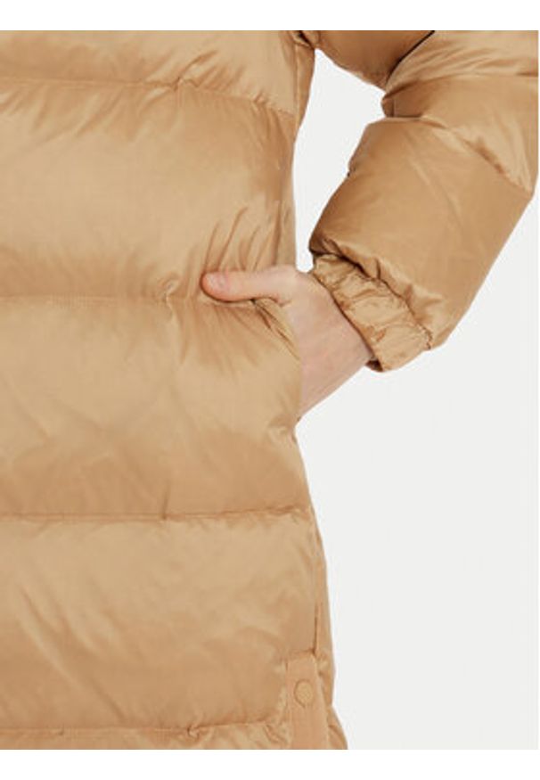 United Colors of Benetton - United Colors Of Benetton Kurtka puchowa 2TWDDN06S Beżowy Regular Fit. Kolor: beżowy. Materiał: syntetyk