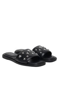 DKNY Klapki K1622909 Czarny. Kolor: czarny. Materiał: skóra #2