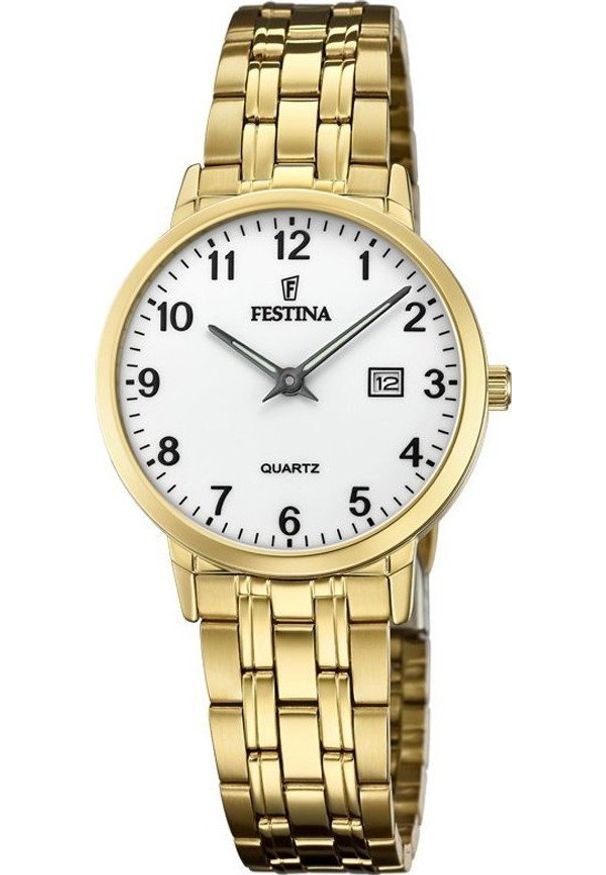 Zegarek Festina Zegarek damski Festina F20514-1 złoty. Kolor: złoty