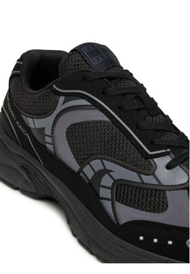 Tommy Jeans Sneakersy Archive '25 EM0EM01622 Czarny. Kolor: czarny. Materiał: materiał