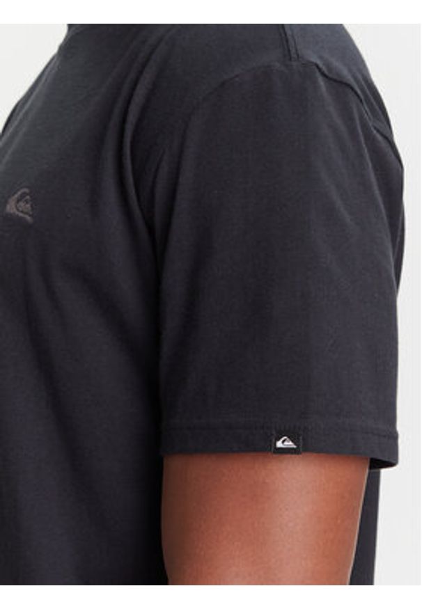 Quiksilver T-Shirt Salt Water Ss EQYZT08204 Czarny Regular Fit. Kolor: czarny. Materiał: bawełna