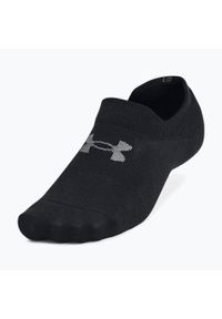 Skarpety treningowe Under Armour Essential Ultra Low Tab 3P. Kolor: czarny