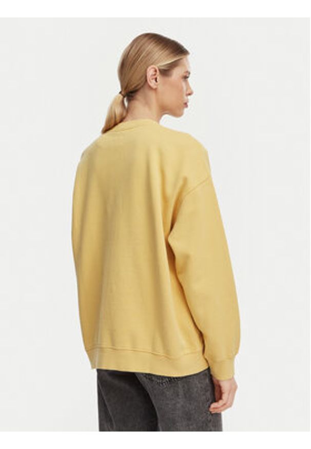 Quiksilver Bluza EQWFT03190 Beżowy Regular Fit. Kolor: beżowy. Materiał: bawełna