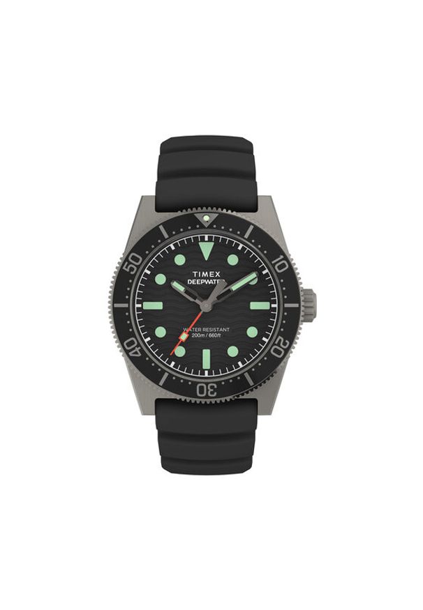 Timex Zegarek Deep Water TW2W74700 Szary. Kolor: szary