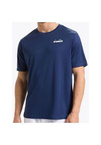 Koszulka tenisowa męska z krótkim rękawem Diadora SS Core T-Shirt. Kolor: niebieski. Długość rękawa: krótki rękaw. Długość: krótkie. Sport: tenis #1