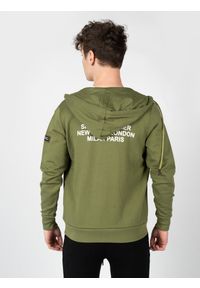 Iceberg Bluza "Hoodie" | E0726300 | Mężczyzna | Khaki. Okazja: na co dzień. Kolor: brązowy. Materiał: bawełna. Wzór: aplikacja. Styl: sportowy, casual #3