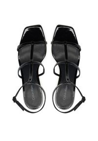Calvin Klein Sandały Heel Gladi Sandal 90 Pat HW0HW02312 Czarny. Kolor: czarny. Materiał: lakier, skóra #2