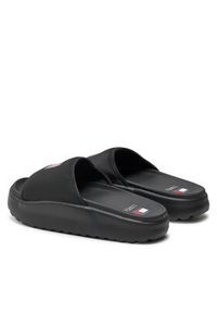 Tommy Jeans Klapki Tjw Chunky Pool Slide EN0EN02448 Czarny. Kolor: czarny. Materiał: materiał #6