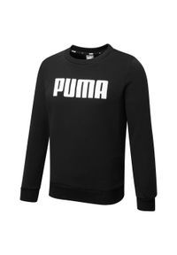 Dres dla dzieci Puma ESS. Kolor: czarny. Materiał: dresówka #1