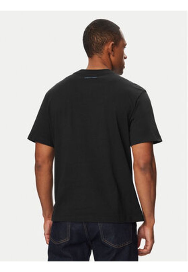 Calvin Klein Jeans T-Shirt SS 20S LV04RG815G Czarny Regular Fit. Kolor: czarny. Materiał: bawełna