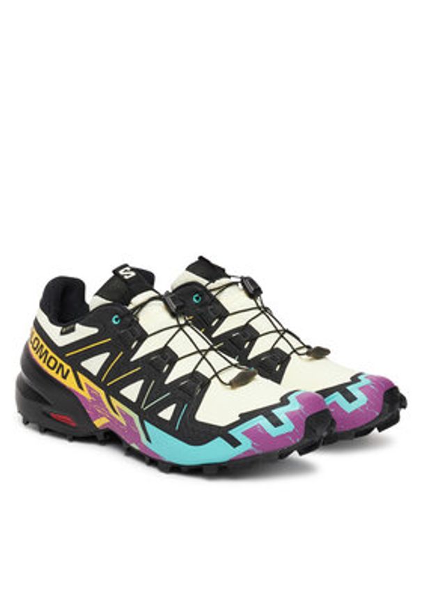 salomon - Salomon Buty do biegania Speedcross 6 Gore-Tex L47879800 Żółty. Kolor: żółty. Materiał: materiał. Technologia: Gore-Tex. Model: Salomon Speedcross