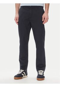 Pepe Jeans Chinosy PM211873 Granatowy Slim Fit. Kolor: niebieski. Materiał: bawełna