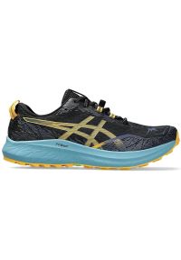 Buty do biegania Asics Fuji Lite 4 M 1011B698 001 czarne. Zapięcie: sznurówki. Kolor: czarny. Materiał: syntetyk, guma, materiał. Szerokość cholewki: normalna. Sport: bieganie