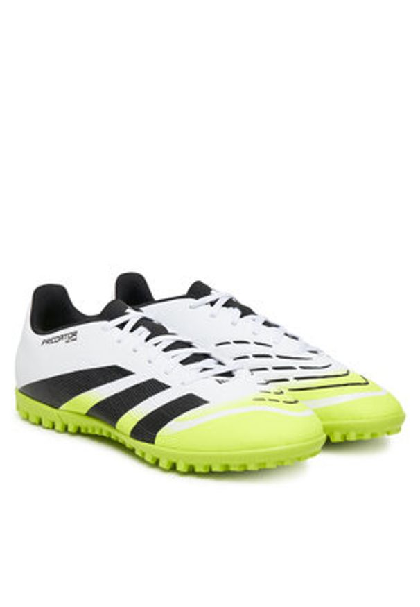 Adidas - adidas Buty do piłki nożnej Predator Club JH8854 Biały. Kolor: biały. Materiał: skóra