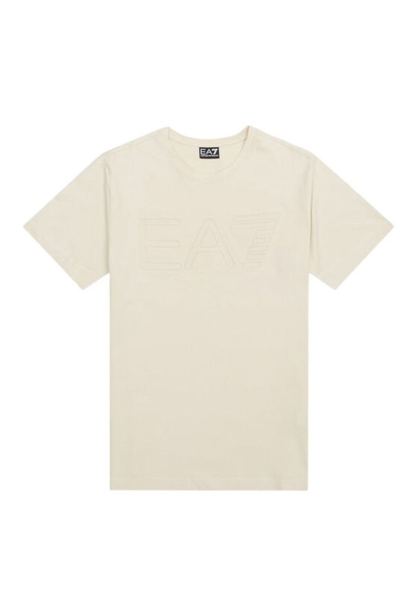 EA7 Emporio Armani T-Shirt 7M000149-AF14772 Biały Regular Fit. Kolor: biały