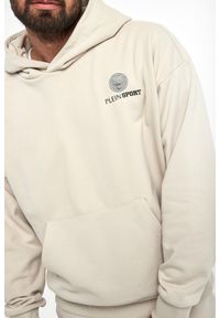 Plein Sport - Bluza męska z kapturem PLEIN SPORT. Typ kołnierza: kaptur. Styl: sportowy