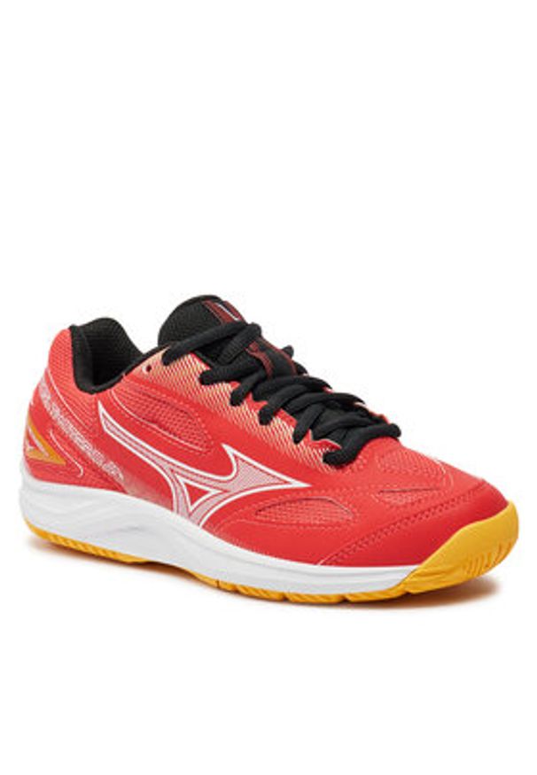 Mizuno Buty halowe Stealth Star 2 Jr X1GC2307 Czerwony. Kolor: czerwony. Materiał: materiał