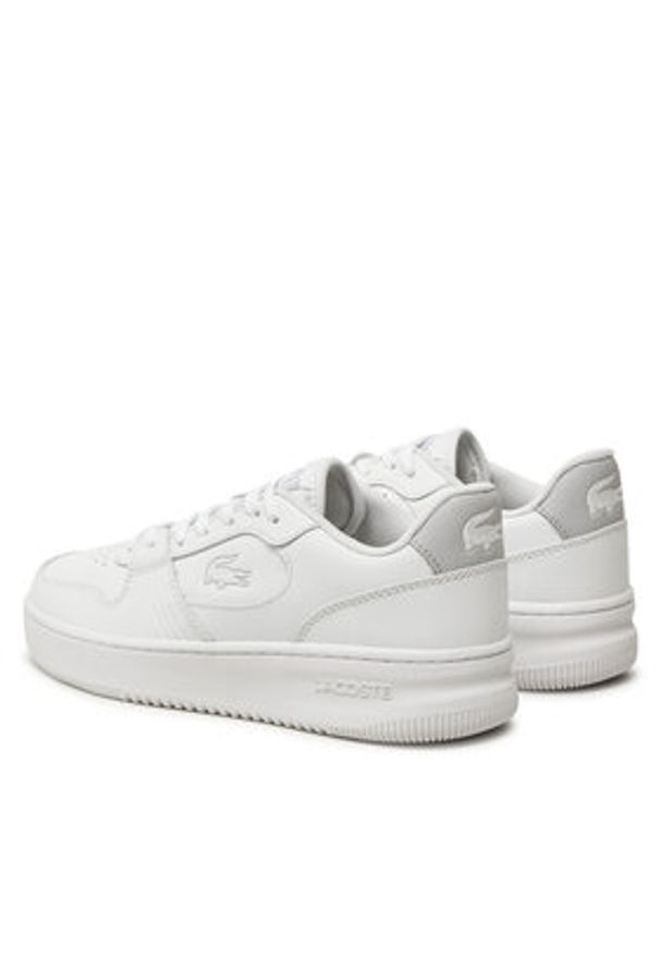 Lacoste Sneakersy 7-48SFA0024 Biały. Kolor: biały. Materiał: skóra