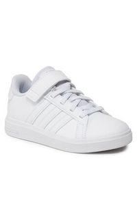 Adidas - adidas Buty Grand Court 2.0 El K FZ6160 Biały. Kolor: biały #2