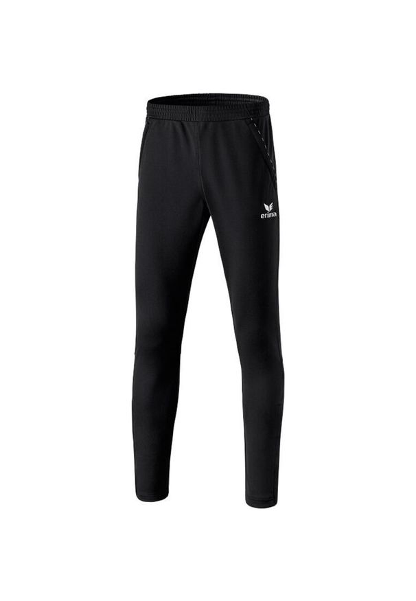 ERIMA - Spodnie treningowe męskie Erima Training Pants with calf insert 2.0. Kolor: czarny