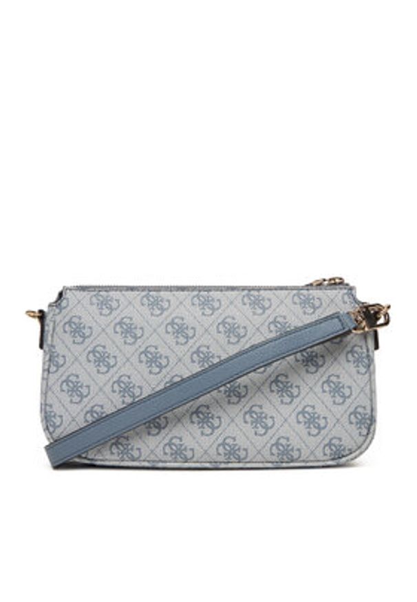 Guess Torebka Noelle II Mini HWBG96 72710 Niebieski. Kolor: niebieski. Materiał: skórzane