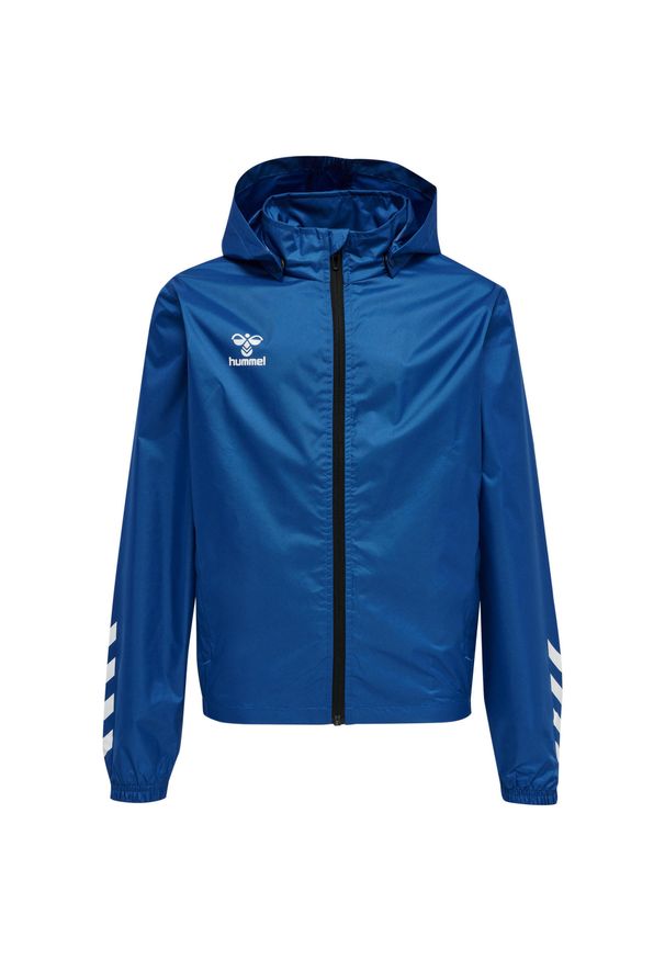 Kurtka do piłki nożnej dla dzieci Hummel Core XK Kids Spray Jacket. Kolor: niebieski. Sport: piłka nożna