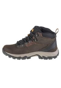 columbia - Columbia Buty Newton Ridge Plus Ii Wp 1594731231. Zapięcie: sznurówki. Kolor: żółty, wielokolorowy, brązowy. Materiał: materiał, skóra. Szerokość cholewki: normalna