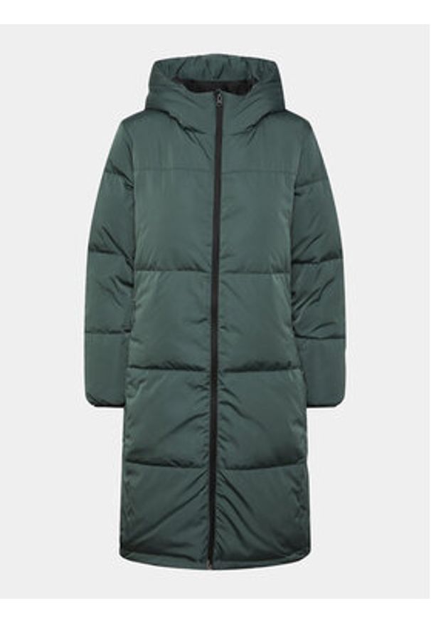 YAS Kurtka puchowa 26031874 Zielony Regular Fit. Kolor: zielony. Materiał: syntetyk