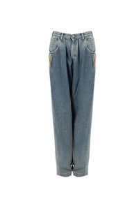Diesel Jeansy | A023580-CBBL | Kobieta | Niebieski. Okazja: na co dzień. Stan: podwyższony. Kolor: niebieski. Wzór: aplikacja. Sezon: lato. Styl: elegancki, casual