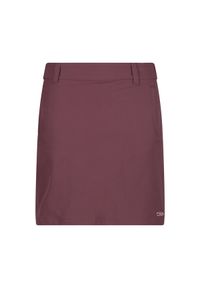 Damskie spódnico-spodenki 2 w 1 CMP. Kolor: czerwony, fioletowy, wielokolorowy. Sport: turystyka piesza #1