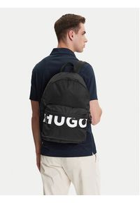 Hugo - HUGO Plecak Shaun 50541899 Czarny. Kolor: czarny. Materiał: materiał
