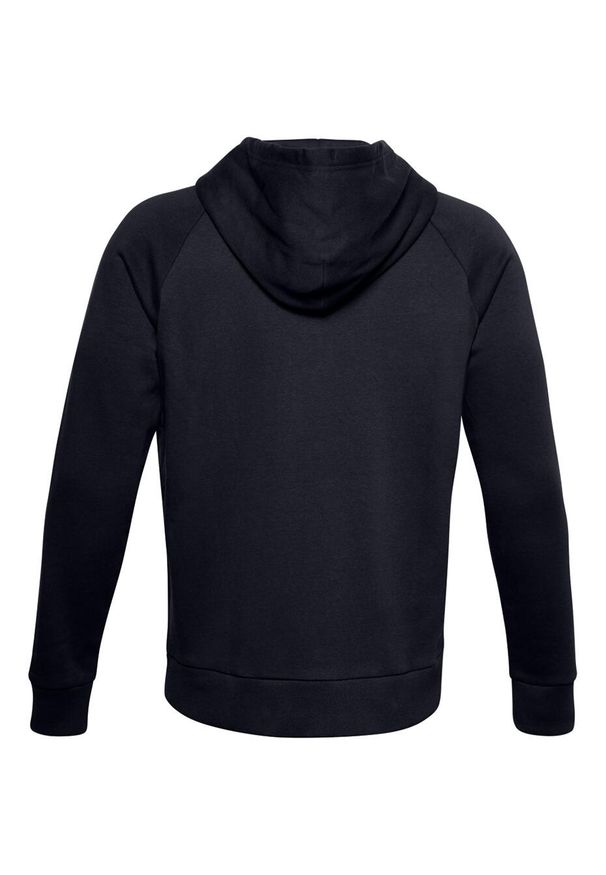 Bluza sportowa męska Under Armour Rival Fleece FZ Hoodie. Typ kołnierza: kaptur. Kolor: czarny. Styl: sportowy. Sport: fitness