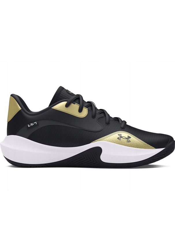 Under Armour - BUTY męskie UNDER ARMOUR LOCKDOWN 7 3027646-001 koszykarskie czarne 50,5. Kolor: wielokolorowy