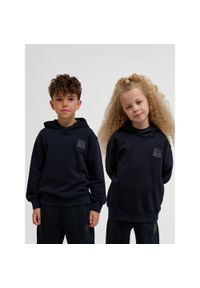 Bluza z kapturem dla dzieci Hummel Clean. Typ kołnierza: kaptur. Kolor: czarny. Materiał: materiał, bawełna #1