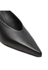 Max Mara Klapki Mmmulecalf 24245261716 Czarny. Kolor: czarny. Materiał: skóra #4