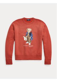 Polo Ralph Lauren Bluza 211910127001 Czerwony Regular Fit. Typ kołnierza: polo. Kolor: czerwony. Materiał: bawełna #2