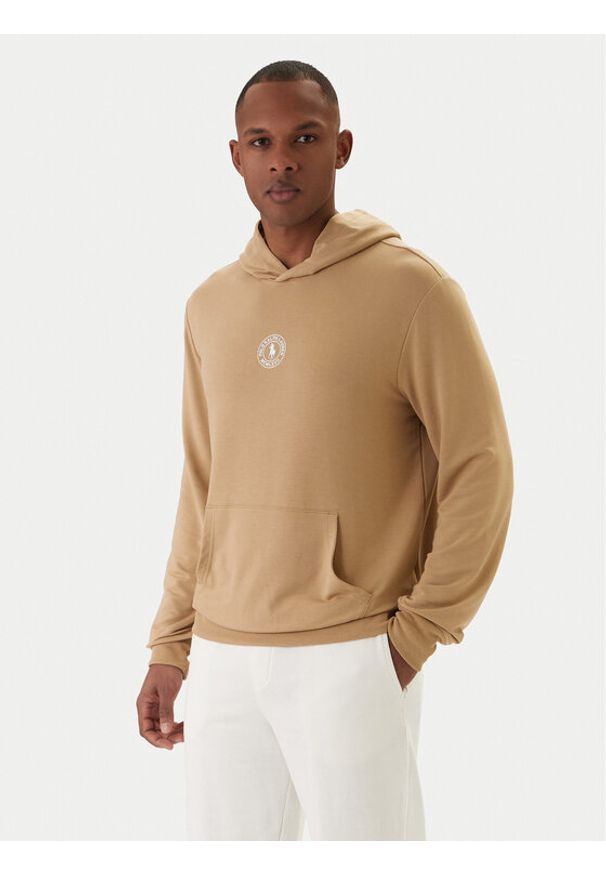 Polo Ralph Lauren Bluza 714P03152003 Beżowy Regular Fit. Typ kołnierza: polo. Kolor: beżowy. Materiał: wiskoza