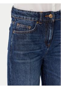 Luisa Spagnoli Jeansy Ortografia 542372 Granatowy Wide Leg. Kolor: niebieski