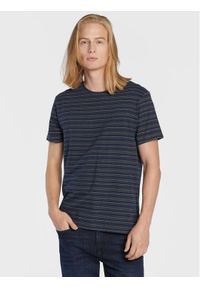 Blend T-Shirt 20714263 Granatowy Regular Fit. Kolor: niebieski. Materiał: bawełna #1