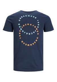 Jack & Jones - Jack&Jones T-Shirt 12235209 Granatowy Regular Fit. Kolor: niebieski. Materiał: bawełna #7