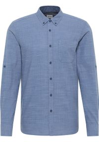 Męska Koszula Mustang Style Rawlins Middle Blue Two Tone 1016247 12722